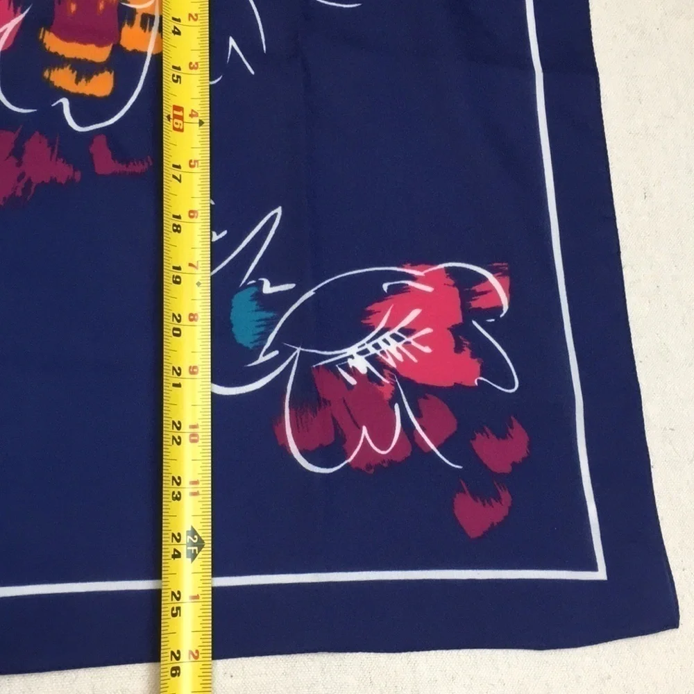 Vintage 26” square Valentina Fiore Scarf